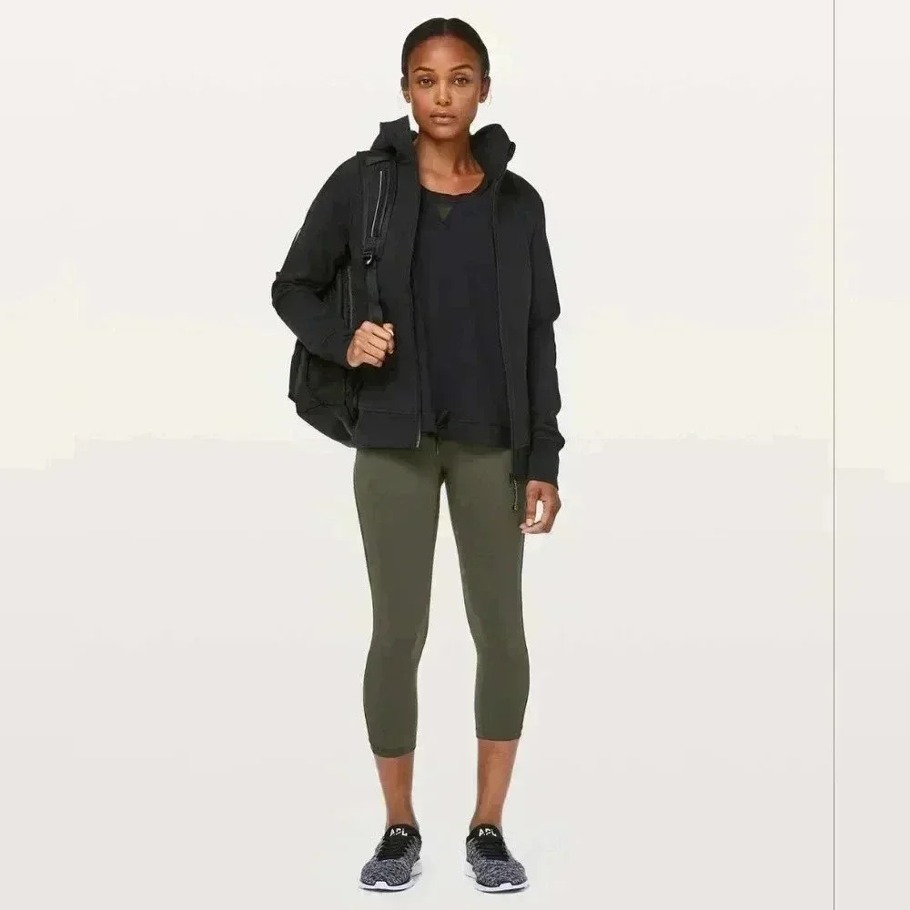 Lululemon Athletica Olive Green Leggings